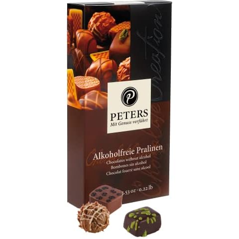 Peters - Mit Genuss verführt | Alkoholfreie Pralinen-Mischung | Ohne Alkohol | Pralinés | Geschenkidee | Schokolade Cover