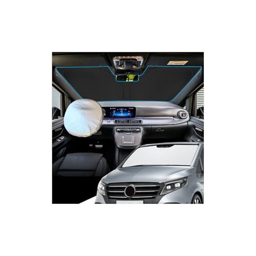 Pare-soleil pare-brise en fibre de refroidissement isolant thermique Benz Vito W447