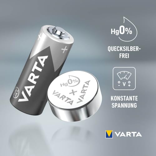 VARTA Batterien Knopfzellen V371/SR69, 2 Stück, Silver Coin, 1,55V, kindersichere Verpackung, für elektronische Kleingeräte - Uhren… – Ansicht 5