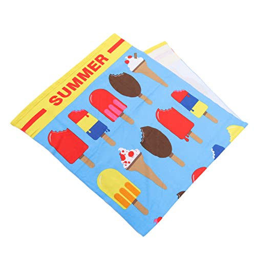FTVOGUE Grande Serviette de Plage Surdimensionnée, Serviette Douce en Microfibre à Séchage Rapide, Idéale pour Les Voyages et la Natation, Conception Légère pour Hommes et Enfants (Type A)