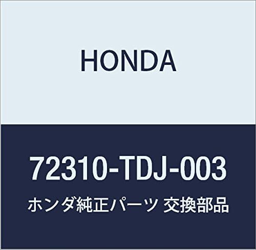 Honda Genuine Parts Weather Strippe R Part Number 72810-TAA-003