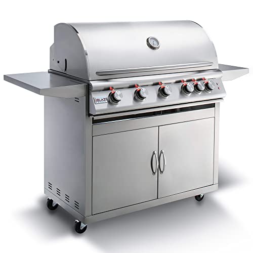 Blaze Freestanding Grill with Lights...