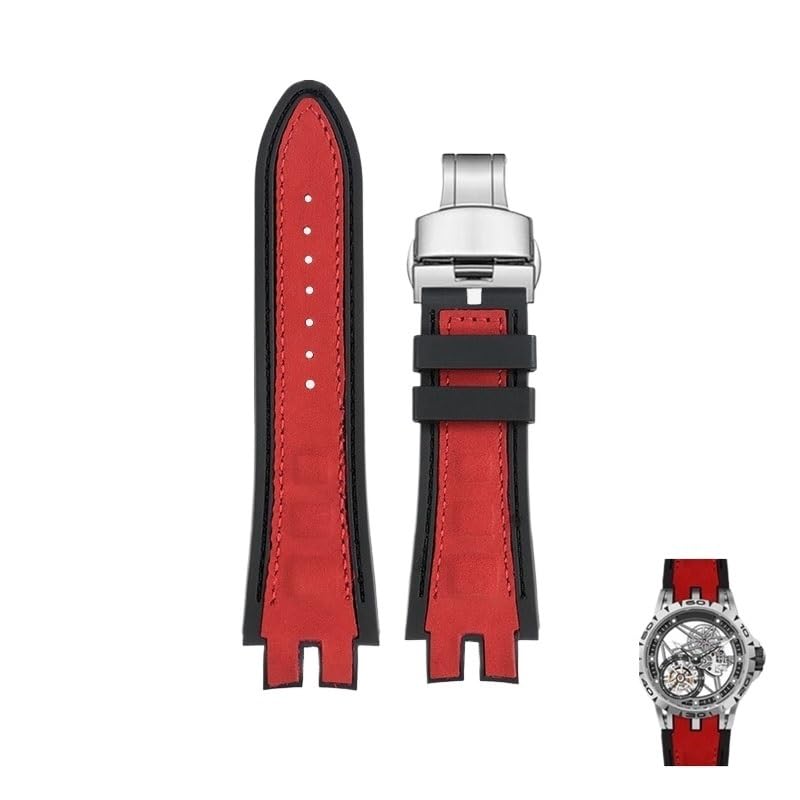 Bracelet montre Roger Dubuis Excalibur silicone pour sport et ville