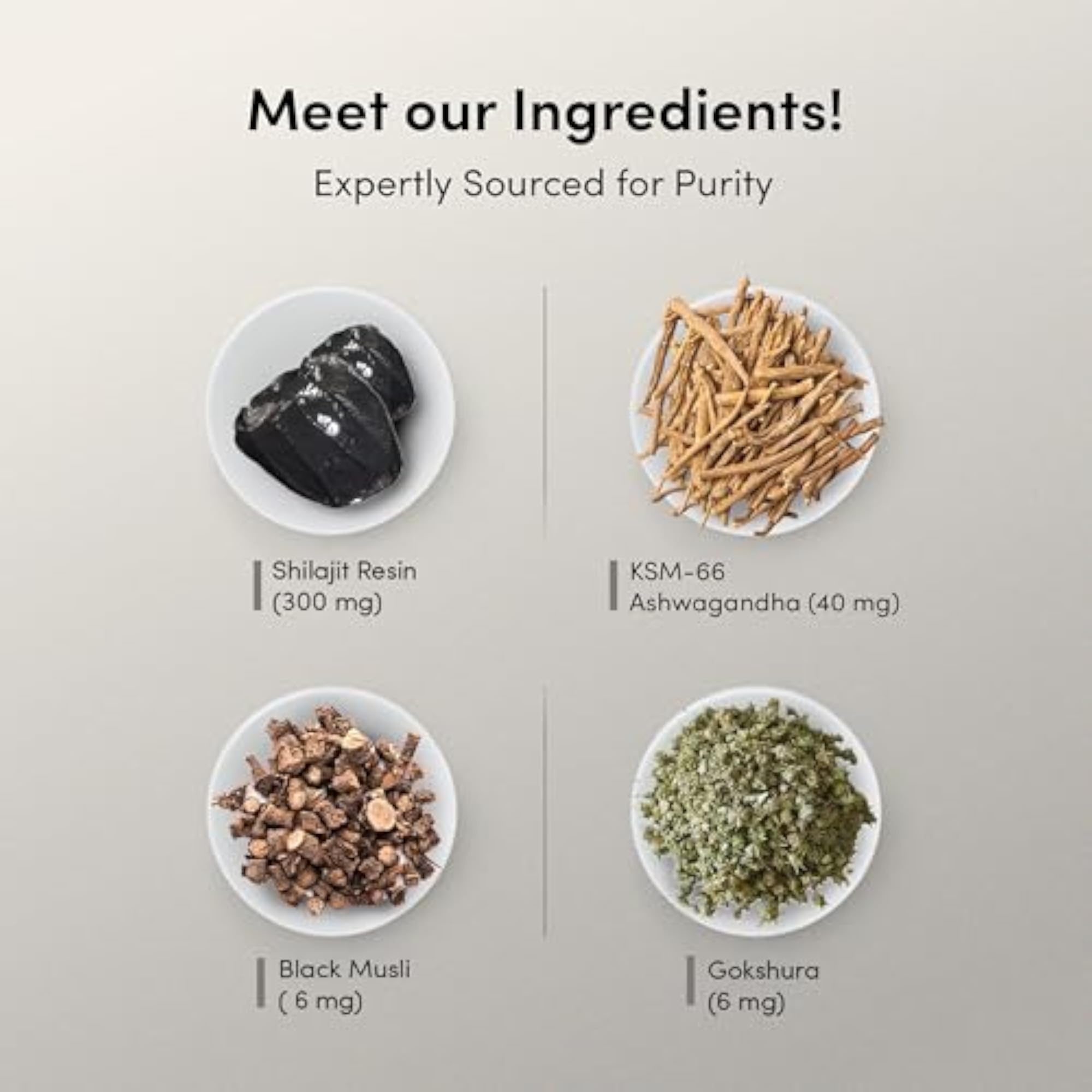 Himalayan Shilajit Gummies with Fulvic Acid & Ashwagandha