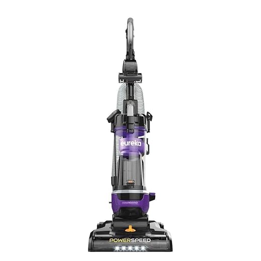 Eureka NEU203 PowerSpeed Multi-Surface Upright Vacuum Cleaner Purple Color (Renewed)