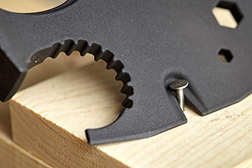 Off Grid Tools OGT-SA100 Survival Axe Elite multiferramentas - Feito nos EUA, preto