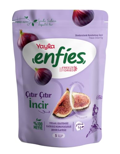 Dondurularak kurutulmuş incir