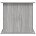 vidaXL Aquarium Stand Gray Sonoma Engineered Wood Aquarium Stand