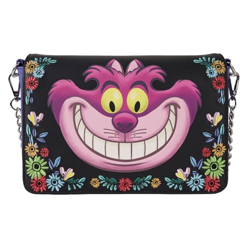 Loungefly Disney Alice in Wonderland Cheshire Cat Crossbody Bag