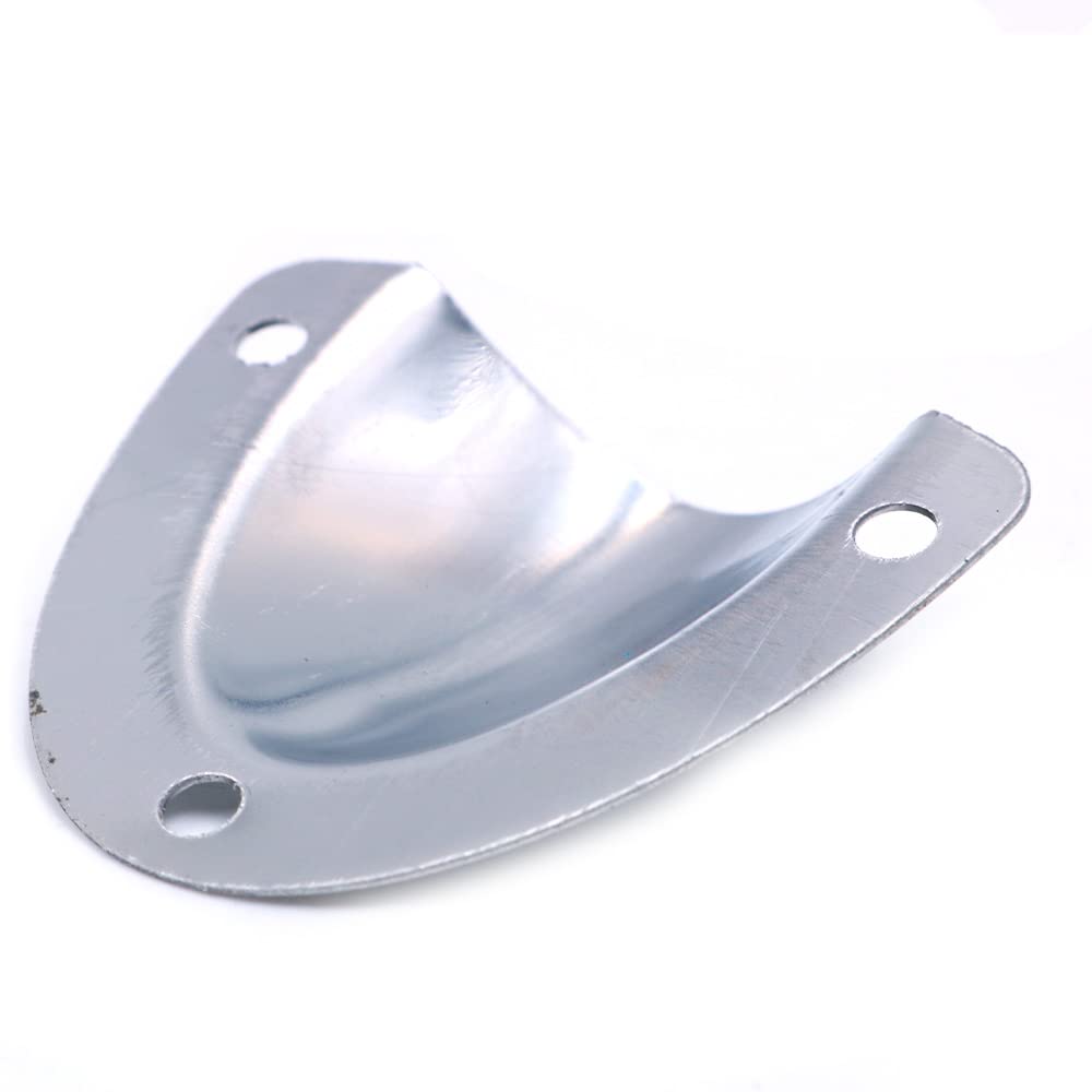 4 x copertura per cavo di sfiato, 45 mm, in acciaio inox 316, per imbarcazioni
