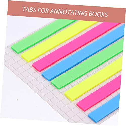 Bandes marqueurs fluorescentes transparentes repositionnables - 7