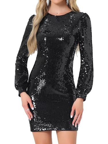 Amazon.com: Allegra K Sequin Dress for Women Party Cocktail Lantern Long Sleeve Sparkly Glitter Disco Outfits Bodycon Mini Dresses X-Small Black : Clothing, Shoes & Jewelry Amazon.com: Allegra K Sequin Dress for Women Party Cocktail Lantern Long Sleeve Sparkly Glitter Disco Outfits Bodycon Mini Dresses X-Small Black : Clothing, Shoes & Jewelry