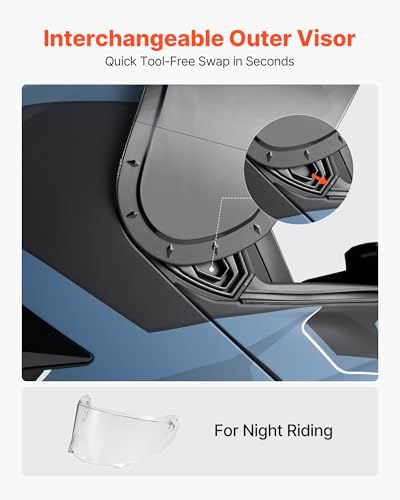 VEVOR Modular Motorcycle Helmet