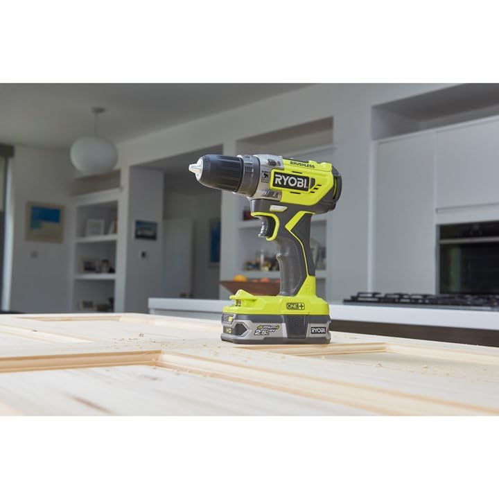 Ryobi R18PD5-220S Schlagbohrmaschine, 18 V, Grün – Bild 4