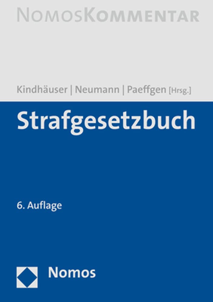 StGB: Strafgesetzbuch (Kindhäuser. STGB-Kommentar)