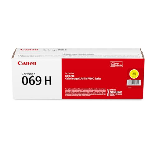 Canon Toner 069 Y H résoudre les problèmes de lignes jaunes et optimiser les impressions