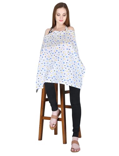 Image of Switchon Feeding Apron Cover Maternity Cover 100% Cotton Maternity Breastfeeding Multipurpose for Mothers