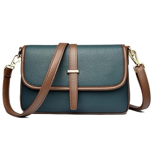 FSD.WG Fashion Quilted Crossbody Bag for Women Leather Ladies Shoulder Purses Messenger Handbag Wallet