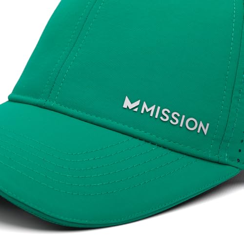 Image of MISSION Cooling Vented Performance Hat Unisex Cap for Workouts, Golf & Running, Sweat & Water Activated Technology