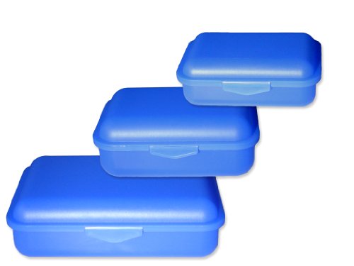 Libro Steiner Clic scatole set 3 pezzi blau