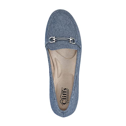 Image of CLIFFS BY WHITE MOUNTAIN Women's Glowing Cushioned Loafer Flat