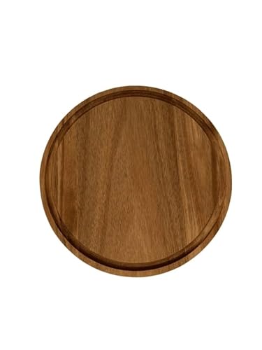 METRO Professional Tagliere rotondo, legno di acacia, Ø 42 cm, marrone