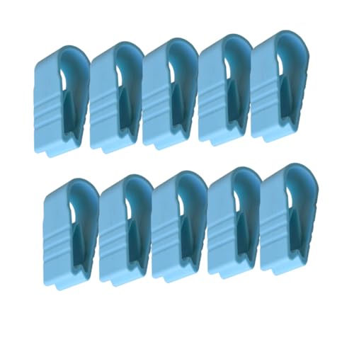 FIXOSHEE 10 Piezas Clips Fijos para Funda Nórdica Azul Fijadores sin Rastro para Sujeción Antideslizante de Sábanas y Colchas Hebillas para Cama sin Alfileres Accesorios para Mantener Ropa