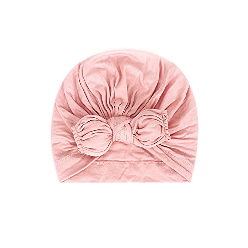 Baby Turban Newborn Turbans For Baby Girls Head Wraps Bow Hats For Newborns Baby Beanie Hats Headraps #TOP2