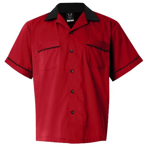 Hilton Bowling Retro Gm Legend, Red/Black, L