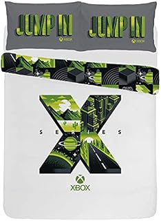 XBOX - SERIES X - DOUBLE DUVET COVER BED SET, OFFICIAL BEDDING, POLYCOTTON