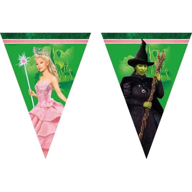 Procos Flag Banner Wicked FSC Mix Hanging Decoration Garland Birthday Theme Party