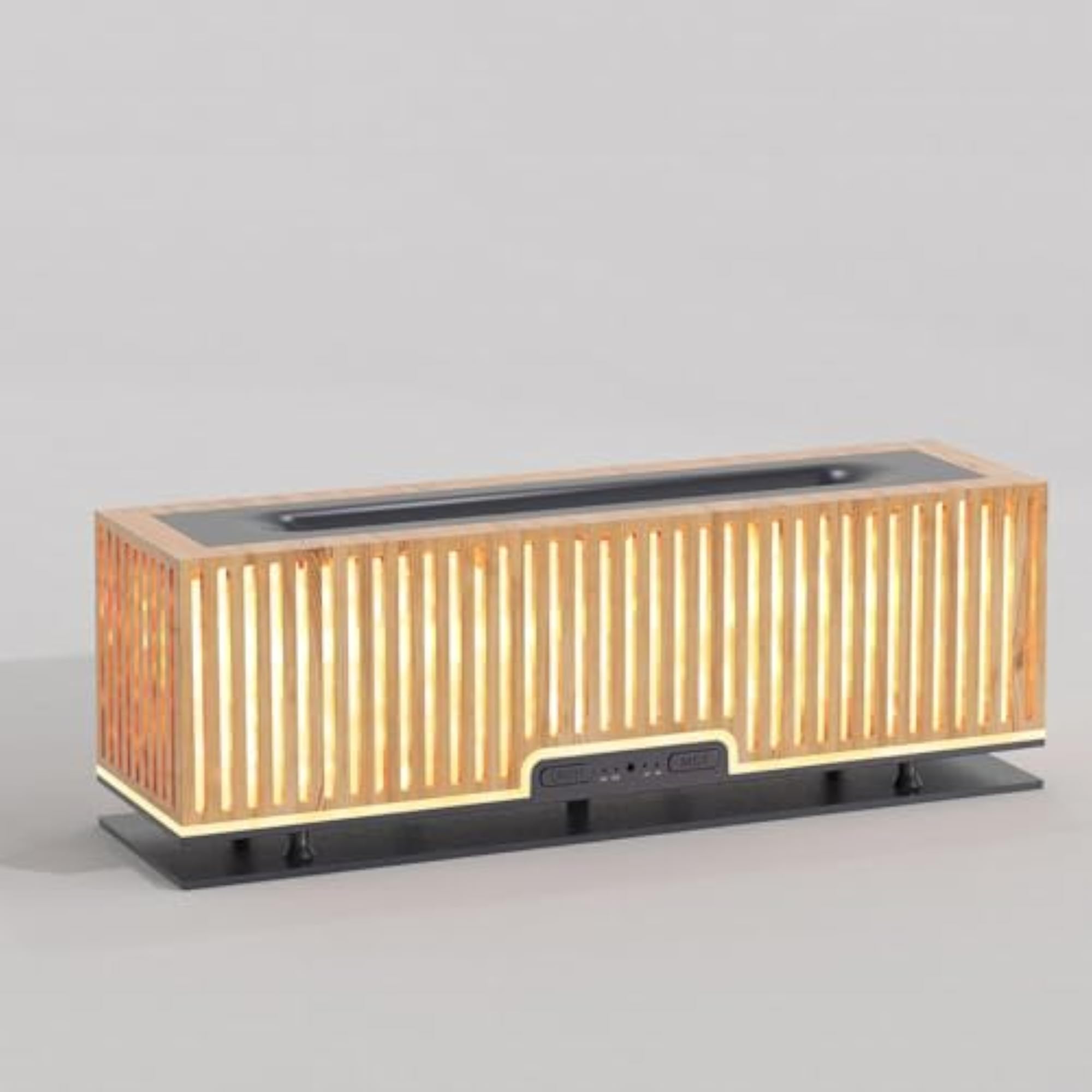 Essential Diffuser Home Desktop with Flame Effect