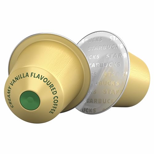 Starbucks Creamy Vanilla Pack of 8 by Nespresso Original Line Coffee Capsules - Image 4