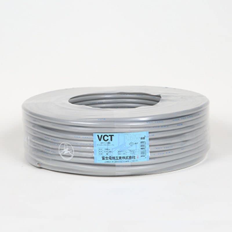 Amazon.co.jp: 富士電線工業 VCT 2×2SQ (100m定尺） : 産業・研究開発用品
