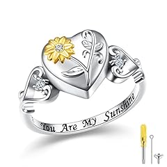 Sunflower Urn Rings