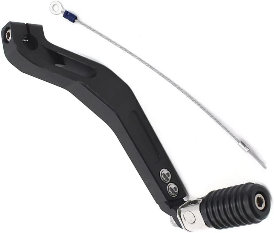 Black Gear Shift Lever Shifter Pedal, 1 PC Aluminium Alloy Shifter Lever Support Replacement Compatible with BMW F800GS 2004–2017