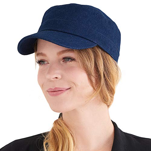 Casquette militaire homme en coton et army hat unisexe pour l'été