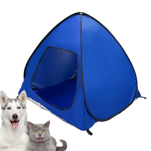 Hundezelt Für Camping - Tragbares Schattenhaus Faltbarer Unterstand - Schattenplatz Für Katzen Und Hunde Outdoor Supplies Garten Terrasse Camping Picknick