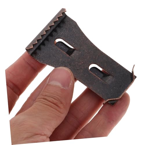 Image of Levemolo 10pcs Metal Picture Hangers Easy to Install Wall Hooks for Oil Paintings and Artwork Suitable for Home Office and Gallery Use and Versatile Frame Hooks
