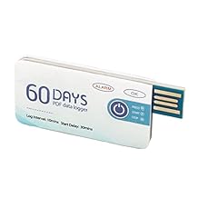 Temperature Data Logger, High Accuracy Disposable USB Temperature Data Recorder for Monitor Temperature