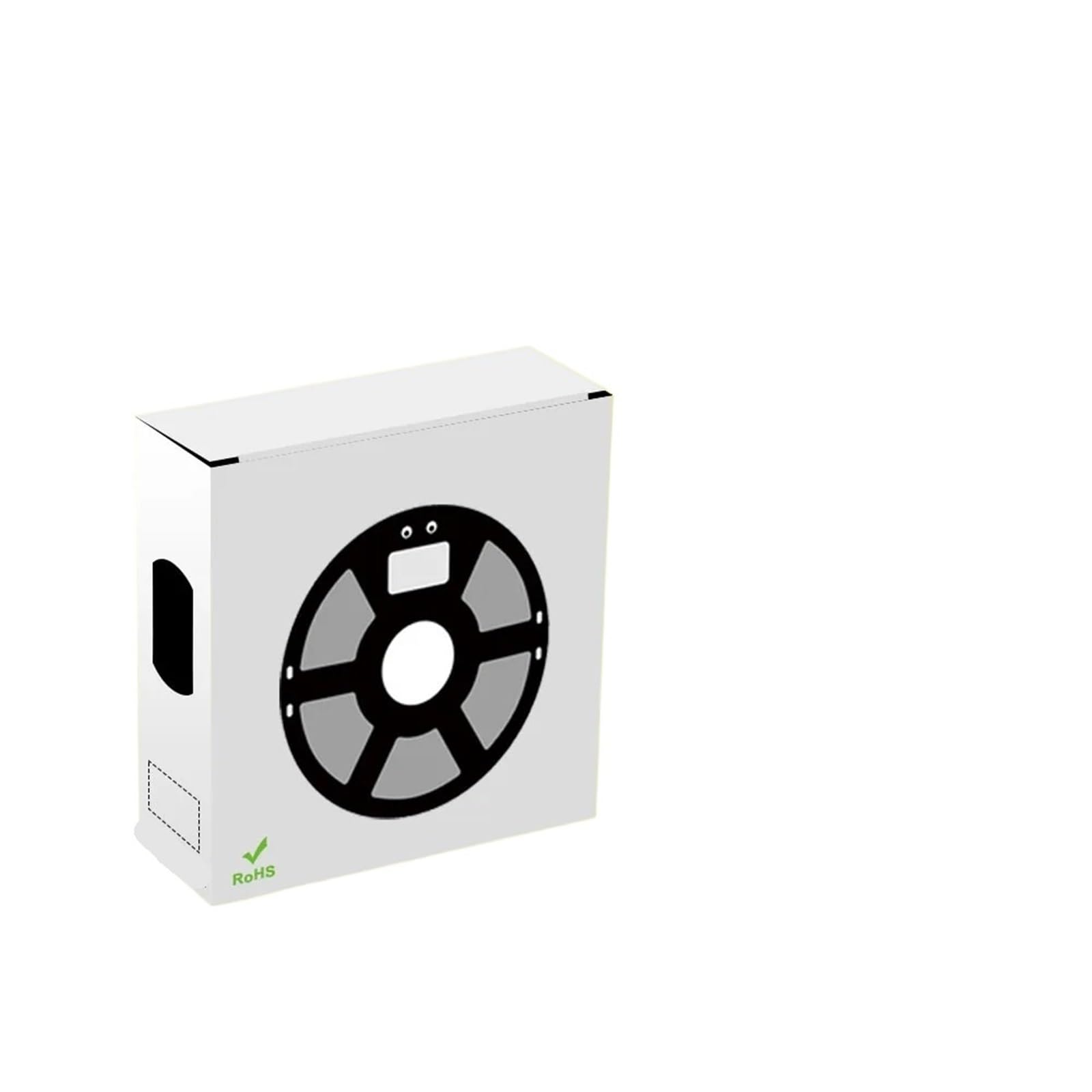 Générique Filament Nylon PA66 1.75mm 1kg Transparent Noir Blanc