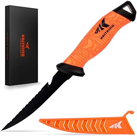 KastKing Bait Knife and Fillet Knife, 5 inch Bait Knife