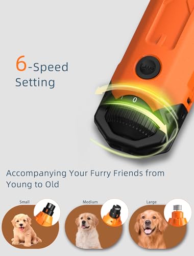 Dog-Nail-Grinder-Super-Quiet-45-db-6-Speed-Pet-Nail-Grinder-with-2-LED-Lights-12000RPM-3-Grinding-Ports-Dog-Nail-Trimmer-for-Large-Medium-Small-Dogs-with-Dust-Cap-2-Extra-Grinding-Heads
