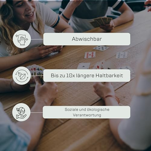 Rommé-Karten TS Spielkarten Öko+ für Rommee, Canasta und mehr