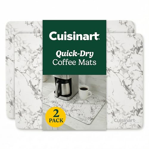 Cuisinart Coffee Mat for Countertop, 2-Pack...