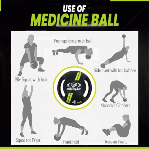 Image of Cougar Dual Handle Medicine Ball