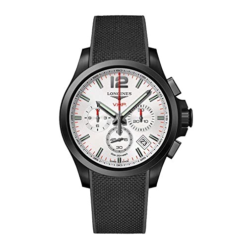 Longines Conquest V.H.P. �N���m�O���t �N�H�[�c �V���o�[�_�C���� �����Y�E�H�b�` L3.717.2.76.9