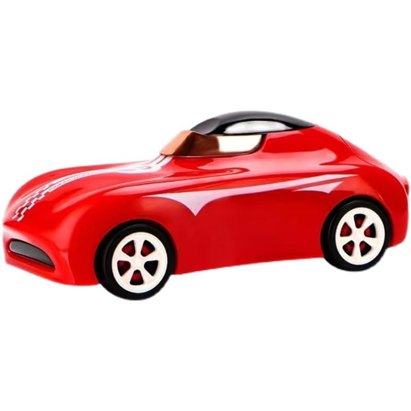 Fezeedi Straw Water Cup Children's Toy Small Sports car Cute Water Cup Baby Drinking Water Cup Police car Water Cup Leak-Proof Water Bottle for Kids, Boys, Girls (Red-Waterbottle)-image-43