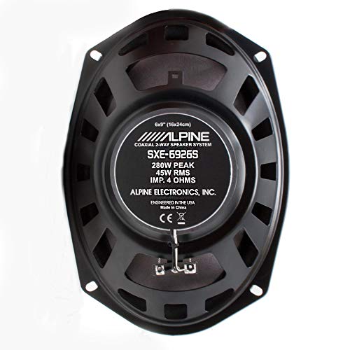 Alpine SXE-6926S 6X9 2-Way Coaxial Speakers thumb #5