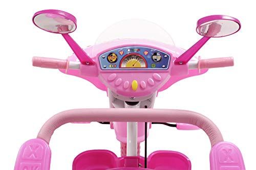 Triciclo Infantil - Moto - Bel Fix 900110 Rosa